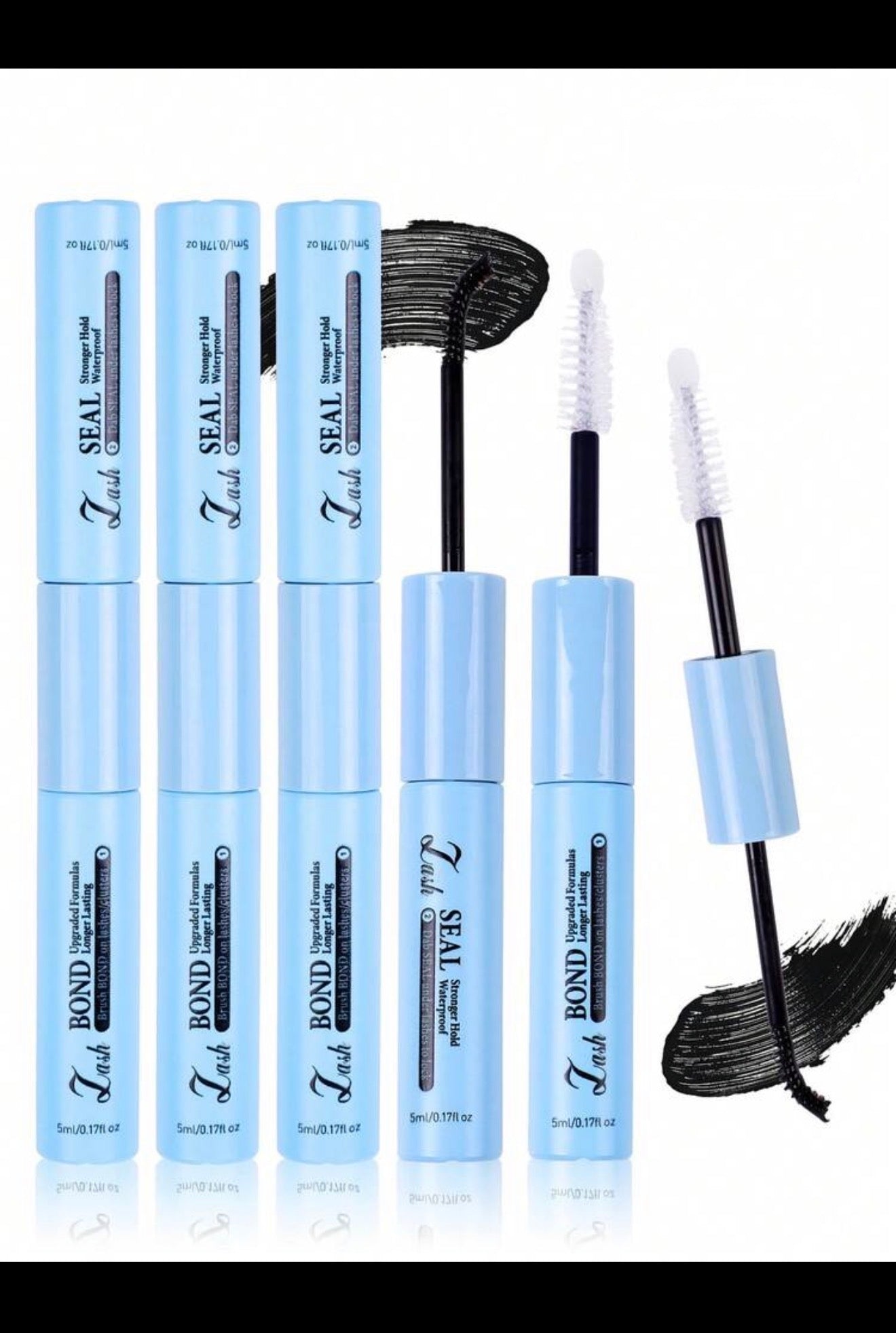 Blue Kiss Lash Clusters