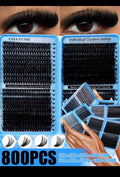 Blue Kiss Lash Clusters