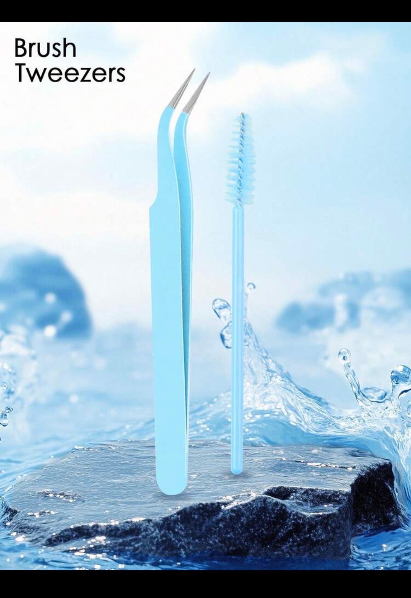 Blue Kiss Lash Clusters